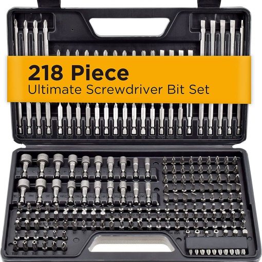 218 Piece Ultimate Screwdriver Bit Set featured