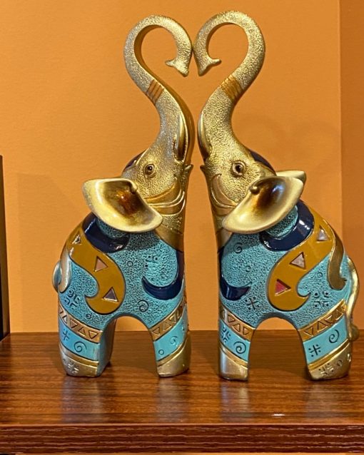 Good Luck Elephant Statue for Home Decoration featured