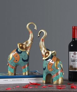 Good Luck Elephant Statue for Home Decoration fig2