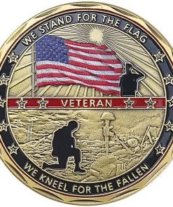 US Military Stand for The Flag Coin.