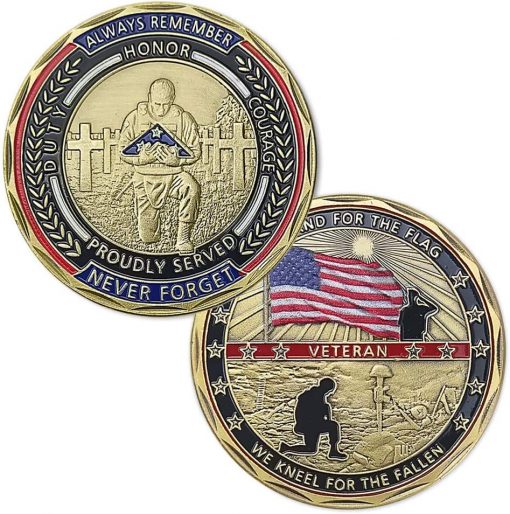 US Military Stand for The Flag Coin fig2