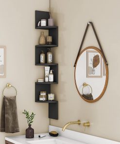 Wall Mount Floating Corner Shelf fig2